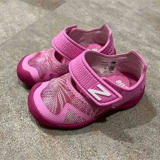 ニューバランス(New Balance)のニューバランス　サンダル　14㎝　ピンク(サンダル)