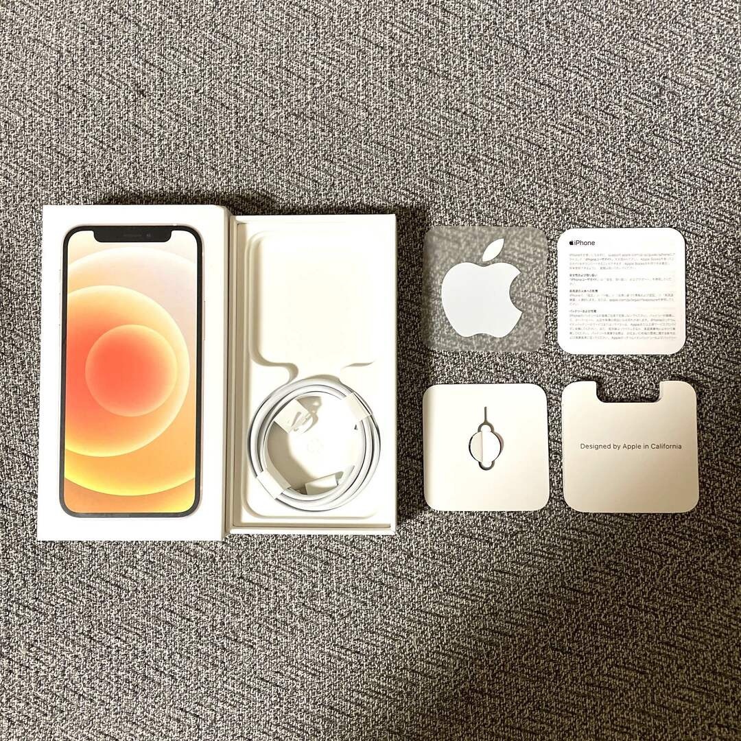 Apple - iPhone 12 mini 256GB ホワイト 空箱の通販 by ひろ's shop