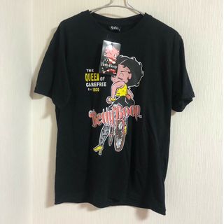 ベティブープ(Betty Boop)の新品未使用タグ付き　bettyboop tシャツ　アメカジ　ユニセックス(Tシャツ/カットソー(半袖/袖なし))