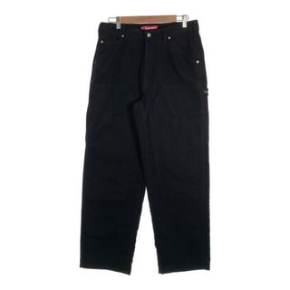 シュプリーム(Supreme)のSUPREME シュプリーム 23AW Moleskin Double Knee Painter Pant モールスキン ダブルニー ペインターパンツ ブラック Size 30(ペインターパンツ)