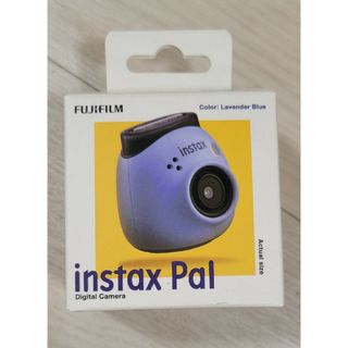 フジフイルム(富士フイルム)の送料無料 新品 フジフィルム  チェキ instax Pal ラベンダーブルー(フィルムカメラ)