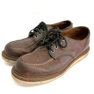 レッドウィング(REDWING)の★REDWING レッドウィング 8095 17年 オックスフォード カッパー ラフ＆タフ モックトゥ ブラウン size27.5cm(ドレス/ビジネス)