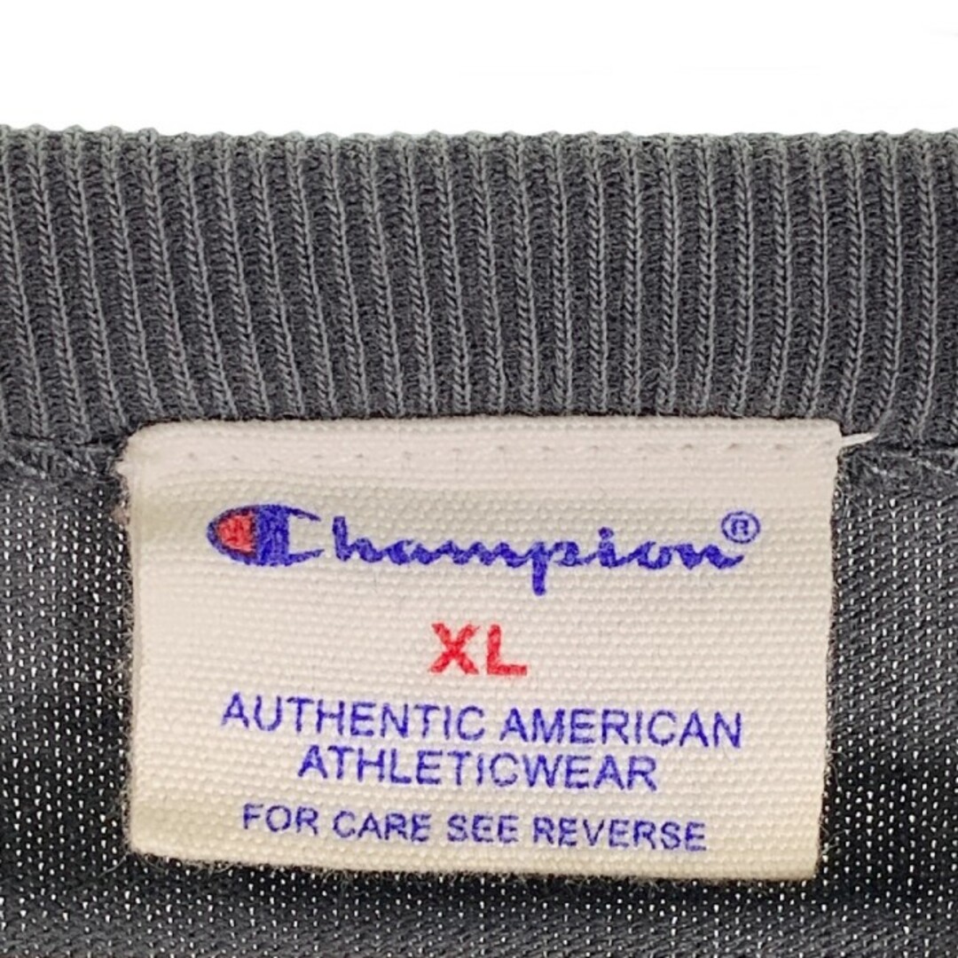 Champion(チャンピオン)のChampion チャンピオン サーマルロングスリーブTシャツ 切替 ブラック Size XL メンズのトップス(Tシャツ/カットソー(七分/長袖))の商品写真