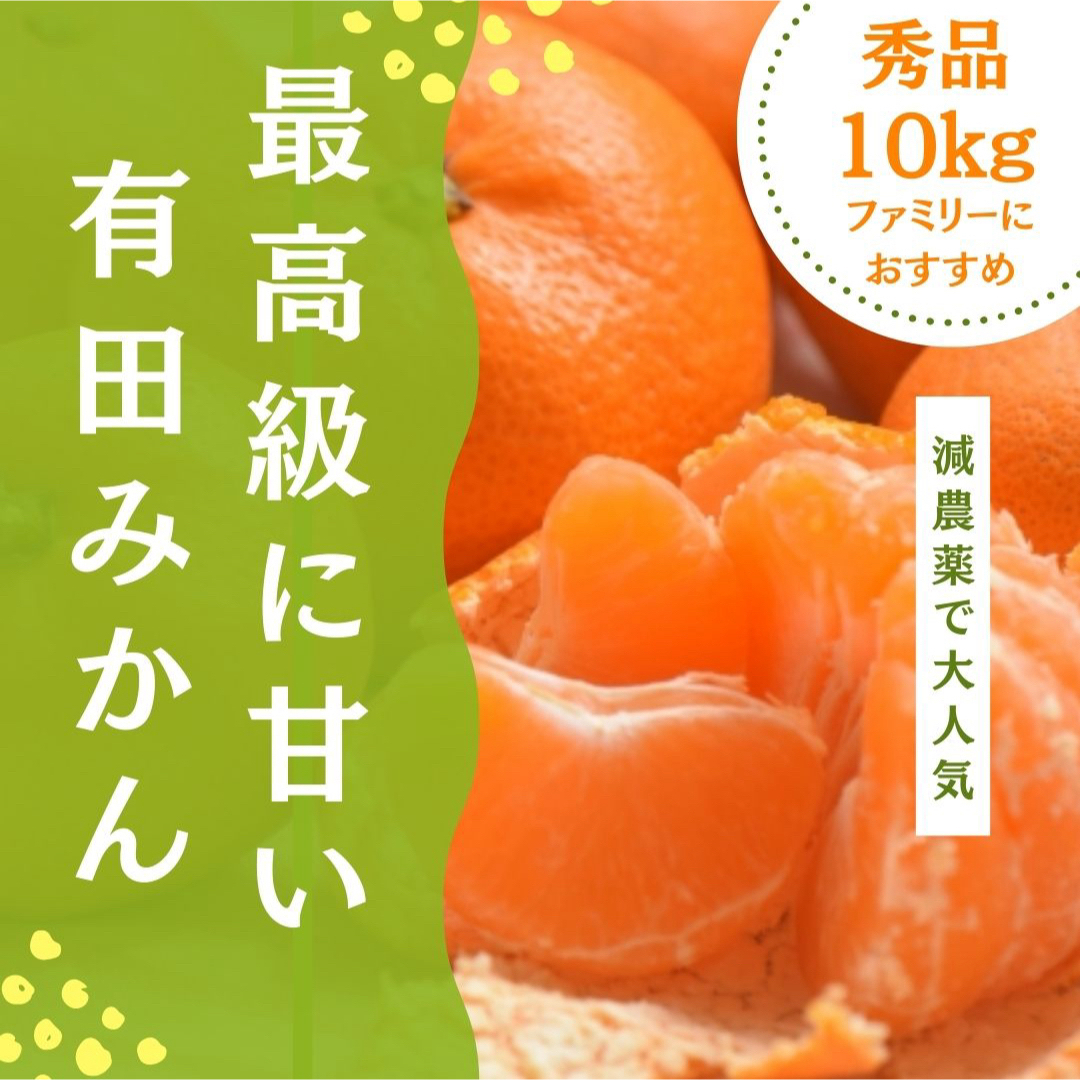 by　大好評　宮川早生みかん　10kgの通販　減農薬　秀品　美味いもの屋｜ラクマ