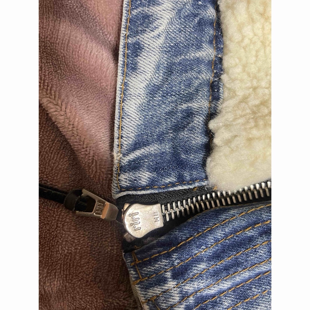 AMIRI - amiri アミリ ムートンダメージ加工デニムジャケット AMIRI - amiri アミリ ムートンダメージ加工デニムジャケット