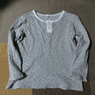 ムジルシリョウヒン(MUJI (無印良品))の小花柄カットソー　130  無印良品(Tシャツ/カットソー)