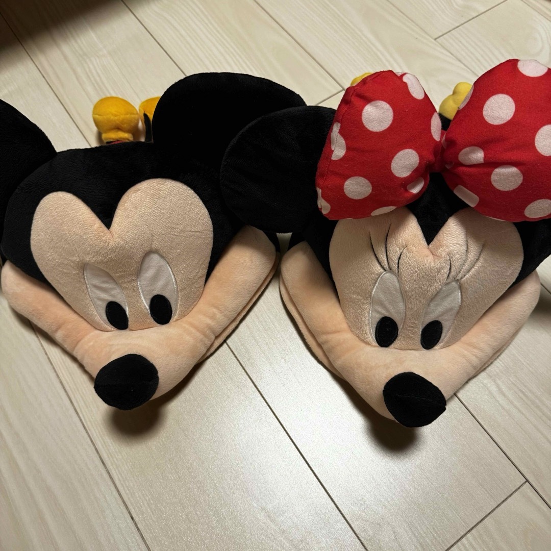 Disney(ディズニー)のミッキーミニーファンキャップ エンタメ/ホビーのおもちゃ/ぬいぐるみ(キャラクターグッズ)の商品写真