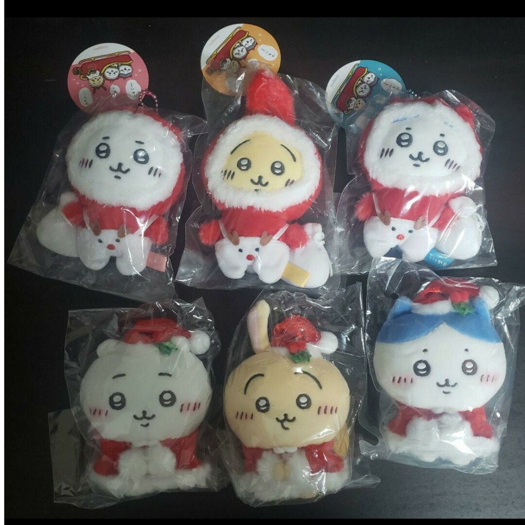 クリスマスだよ!ぷちミニマスコット サンタさんだ!ちいかわ クリスマスだよ!ぷちミニマスコット サンタさんだ!ちいかわ