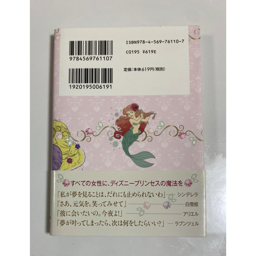 Disney(ディズニー)の文庫本サイズ：ディズニ－・プリンセス・レッスン エンタメ/ホビーの本(その他)の商品写真