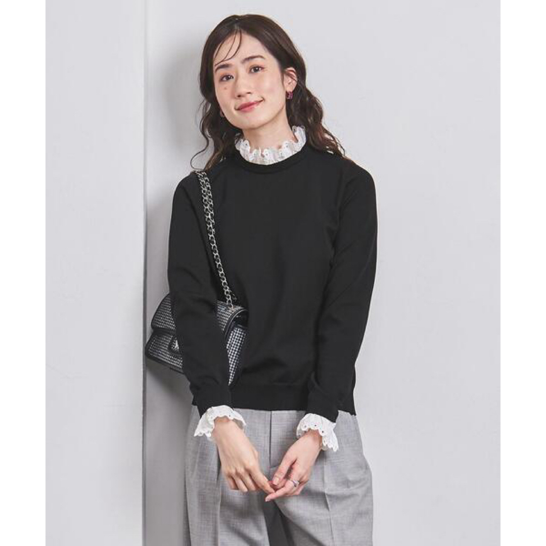 UNITED ARROWS - フリルニットの通販 by ぴょん's shop UNITED ARROWS - フリルニットの通販 by ぴょん's shop
