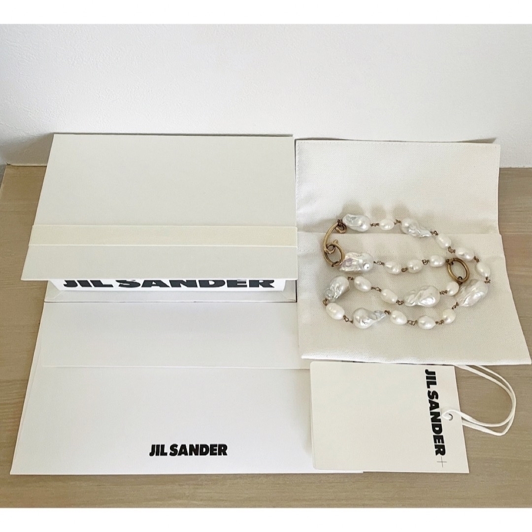 Jil Sander(ジルサンダー)の新品同様 JIL SANDER ネックレス チョーカー パール レディースのアクセサリー(ネックレス)の商品写真
