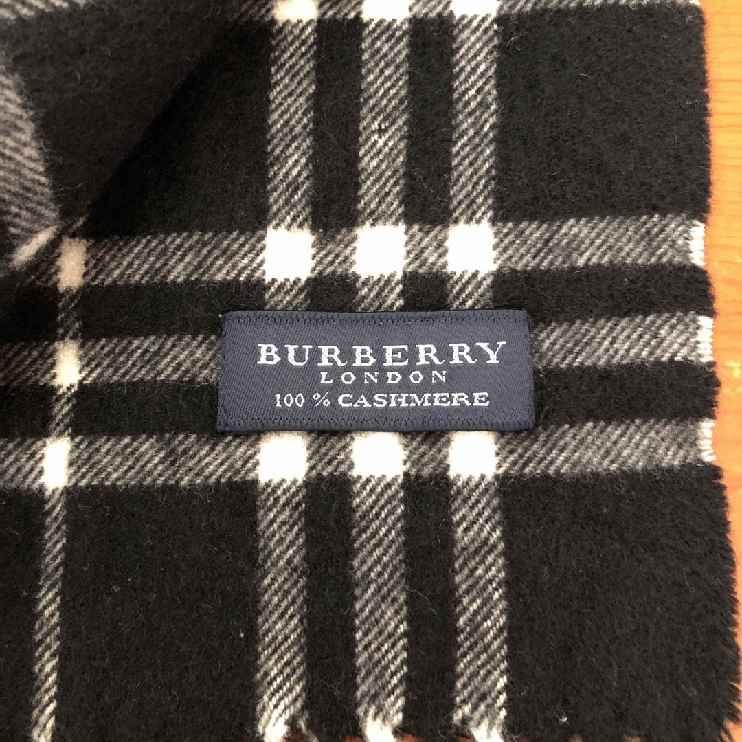 BURBERRY(バーバリー)のバーバリー　マフラー　カシミヤ メンズのファッション小物(マフラー)の商品写真