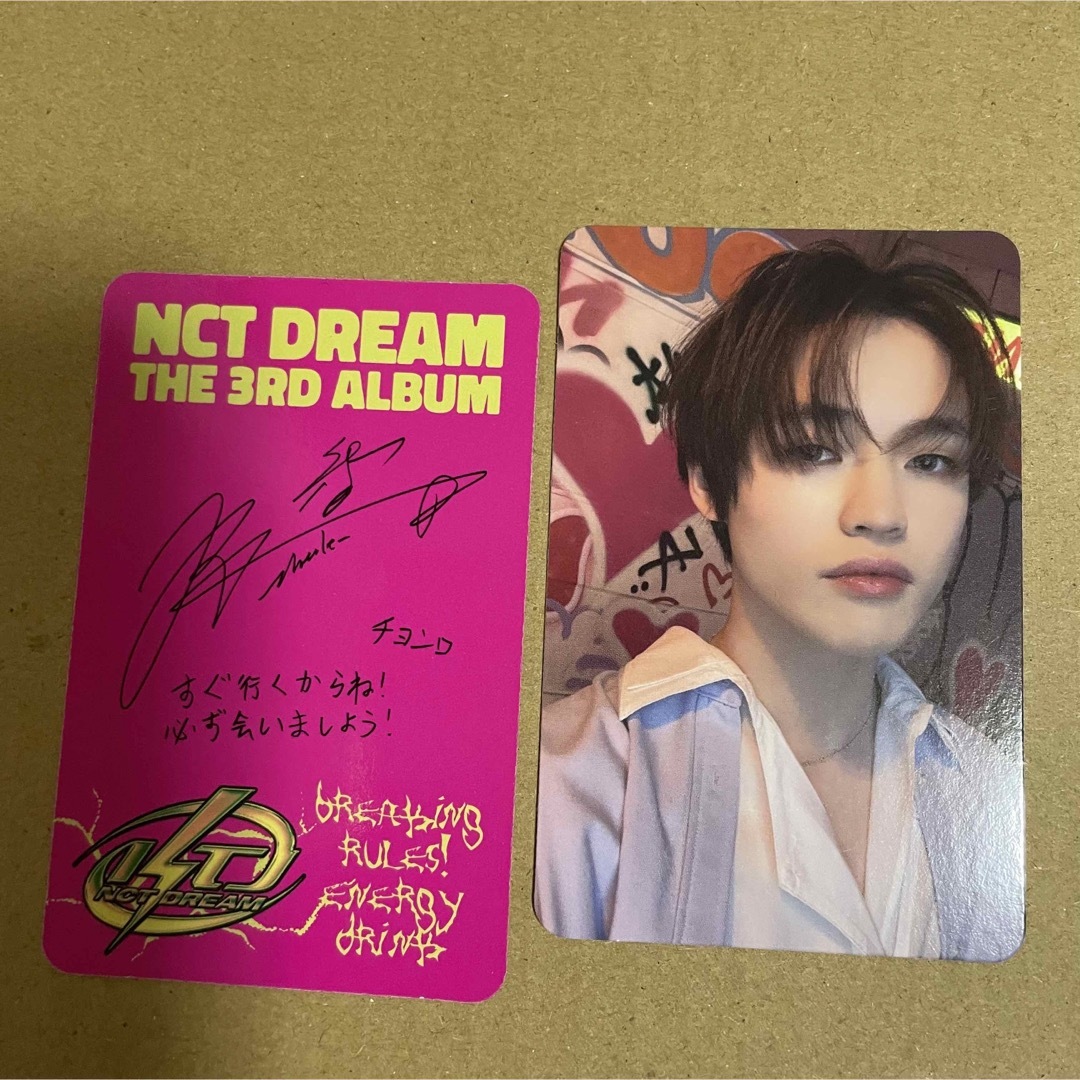 チョンロ　トレカ　ISTJ chenle photo card Japan 日本 | フリマアプリ ラクマ