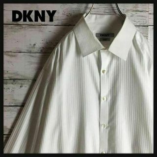 ダナキャランニューヨーク(DKNY)の【クリーニング済み】ディーケーエヌワイ☆スリムフィットシャツ  人気定番(シャツ)