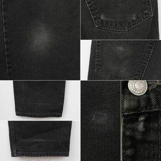 Levi's - リーバイス550 カナダ製 稀少 W38 ブラックデニム 黒 バギー