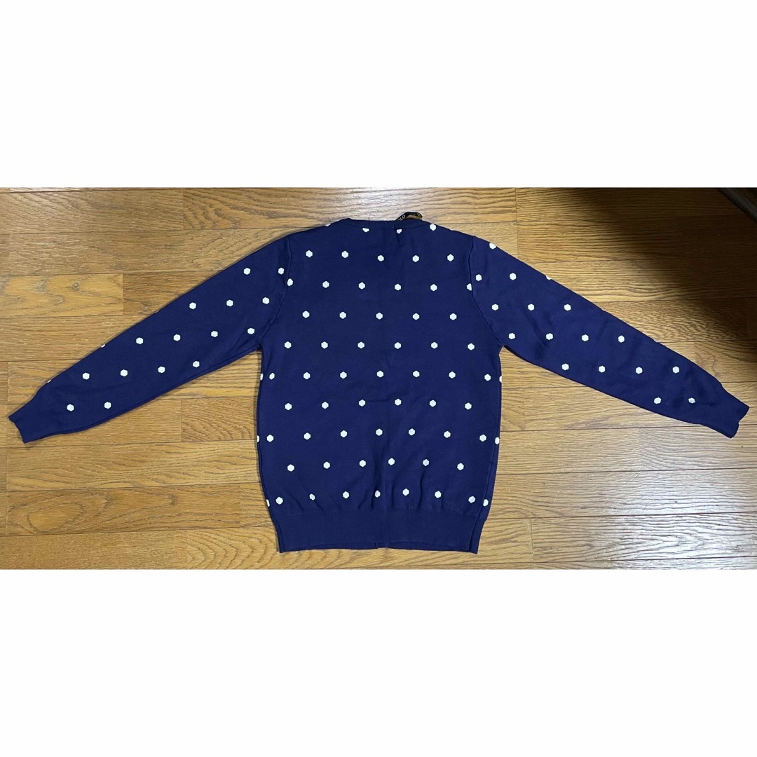 POLO RALPH LAUREN(ポロラルフローレン)の【美品】ポロ　カーディガン　ドット レディースのトップス(カーディガン)の商品写真