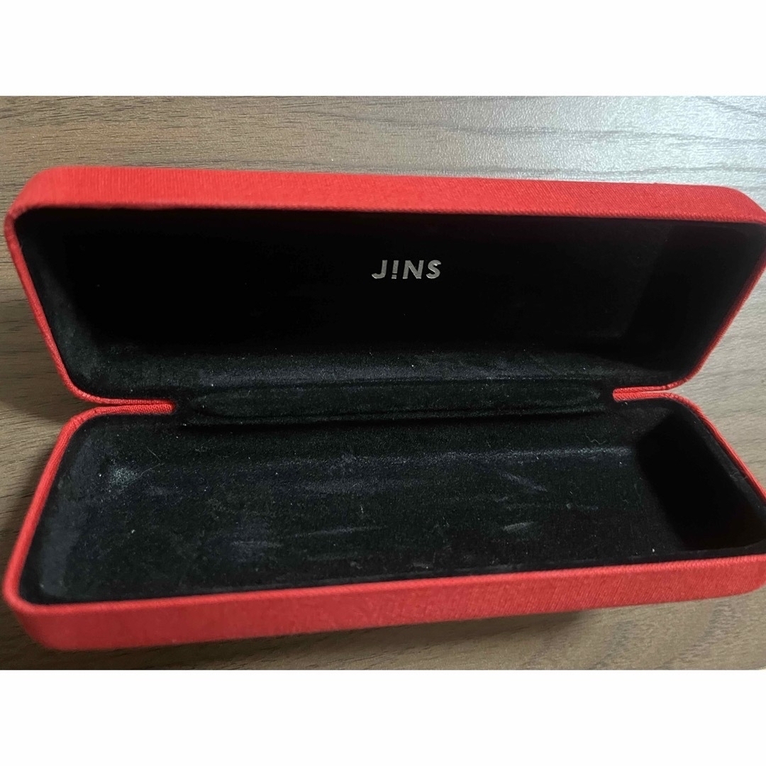 JINS(ジンズ)のボストンメガネ 専用ケース付き レディースのファッション小物(サングラス/メガネ)の商品写真