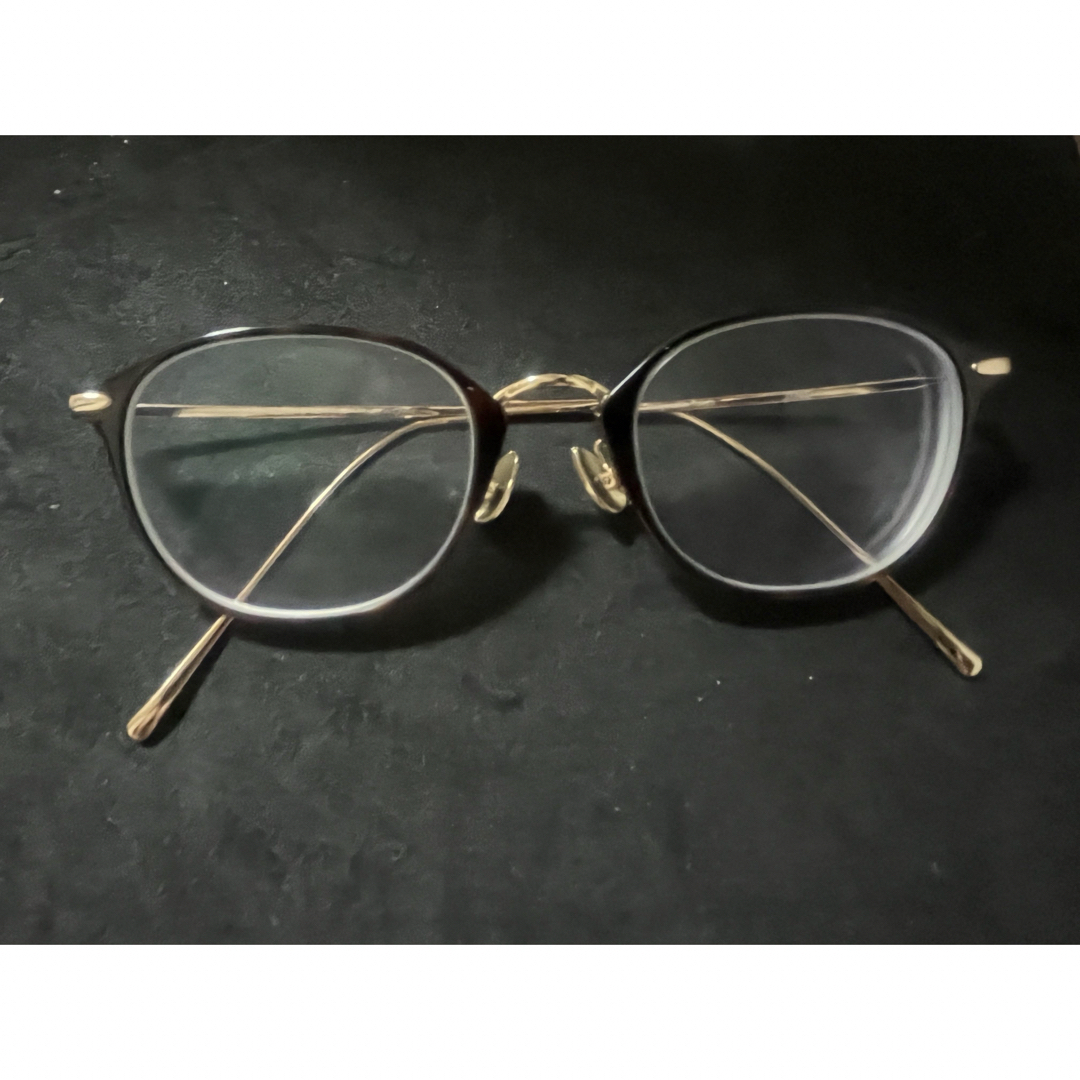 JINS(ジンズ)のボストンメガネ 専用ケース付き レディースのファッション小物(サングラス/メガネ)の商品写真