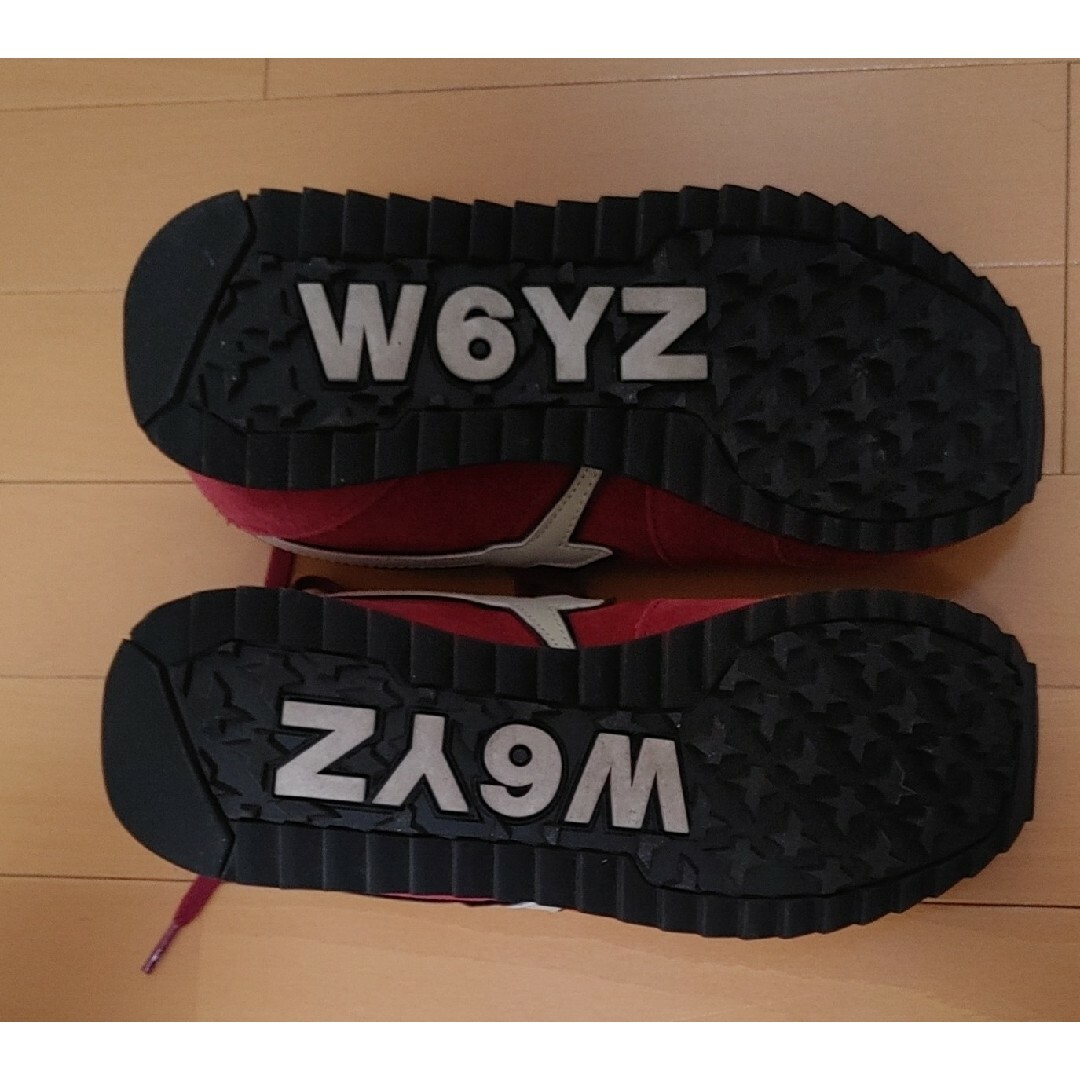 ★W6YZ ウイズ　スニーカー  FLY-M  レッド　サイズ40！ メンズの靴/シューズ(スニーカー)の商品写真