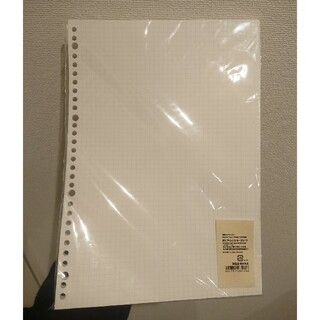 ムジルシリョウヒン(MUJI (無印良品))の無印 裏うつりしにくいルーズリーフ A4(ノート/メモ帳/ふせん)