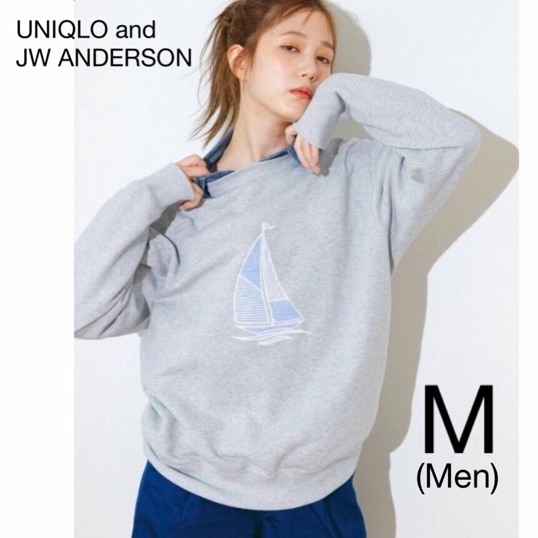 UNIQLO(ユニクロ)の【未使用】UNIQLO JWA　スウェットシャツ（グレー） メンズのトップス(スウェット)の商品写真