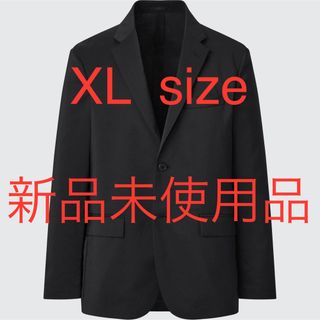 UNIQLO 感動ジャケット（ウールライク）　BLACK   XL