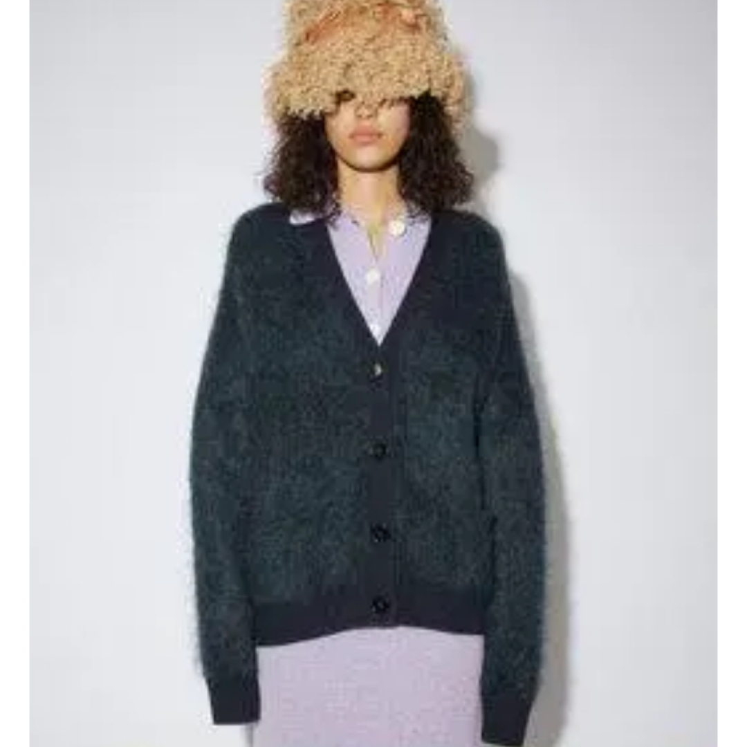 Acne Studios(アクネストゥディオズ)の20AW Acne Studios モヘアニットカーディガン レディースのトップス(カーディガン)の商品写真