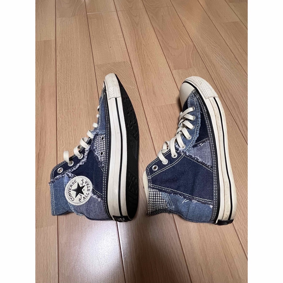 ALL STAR（CONVERSE） - コンバース オールスター デニムパッチワーク