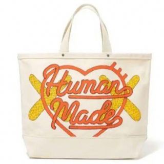 ヒューマンメイド(HUMAN MADE)のKAWS MADE TOTE BAG LARGE #2(トートバッグ)