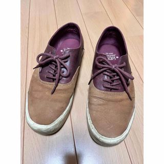 ヴァンズ(VANS)のVANS バンズ　オーセンティック　レザー　スニーカー　オールドスクール(スニーカー)