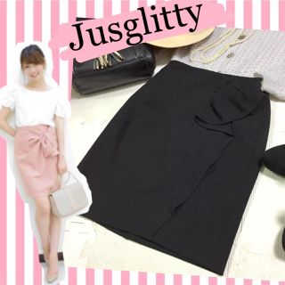 ジャスグリッティー(JUSGLITTY)のあいぴょん様専用 ジャスグリッティ ドレープスカート(ひざ丈スカート)