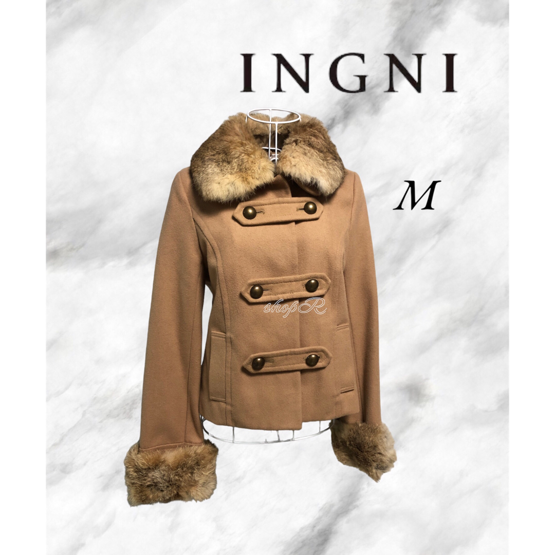 INGNI(イング)のINGNI  ダッフルコート Pコート ショートコート レディースのジャケット/アウター(ピーコート)の商品写真