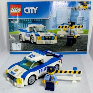 レゴ(Lego)のレゴ★シティ パトカー＆警官 美品 人気 激レア(模型/プラモデル)