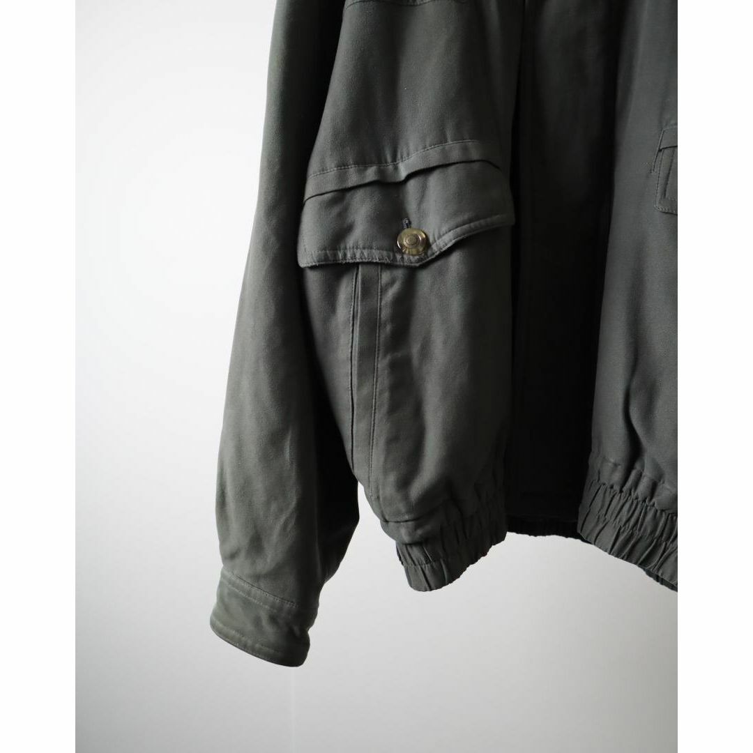 ART VINTAGE - 【vintage】スエード 中綿 スイングトップ ブルゾン