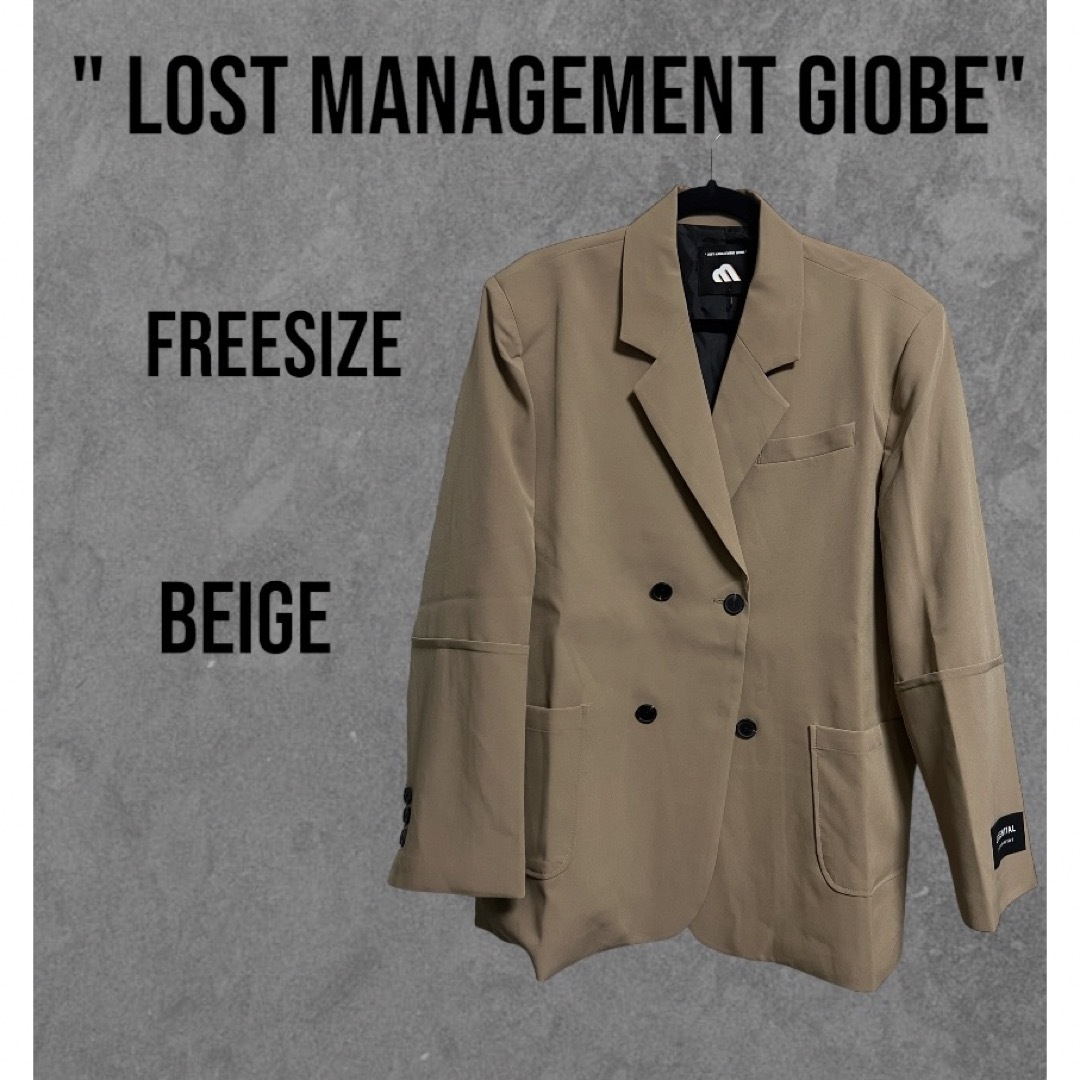 " LOST MANAGEMENT GIOBE"ジャケット メンズのジャケット/アウター(テーラードジャケット)の商品写真