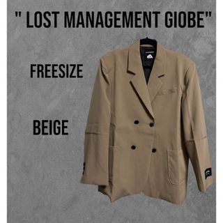 " LOST MANAGEMENT GIOBE"ジャケット(テーラードジャケット)