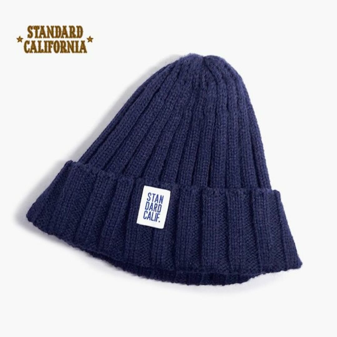 STANDARD CALIFORNIA(スタンダードカリフォルニア)のSTANDARD CALIFORNIA✨スタンダードカリフォルニア ニット帽 レディースの帽子(ニット帽/ビーニー)の商品写真