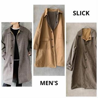 スリック(SLICK)のSLICK メンズリバーシブルコート クラシカル 上品 秋(その他)