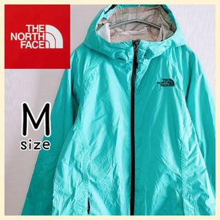 ザノースフェイス(THE NORTH FACE)のノースフェイス　フルジップ　マウンテンライトジャケット　ミントグリーン　Mサイズ(ナイロンジャケット)