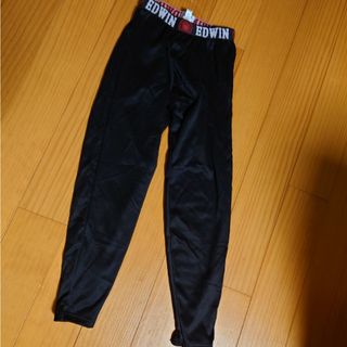 エドウィン(EDWIN)の★160サイズ★新品★未使用★タグ付き★エドウィン★男児★裏起毛★タイツ★黒色★(靴下/タイツ)