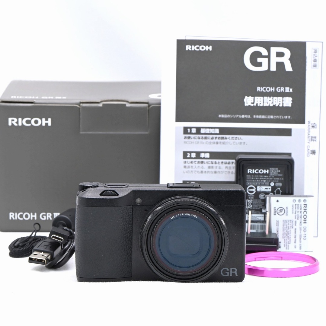 RICOH(リコー)のRICOH GR IIIx スマホ/家電/カメラのカメラ(コンパクトデジタルカメラ)の商品写真