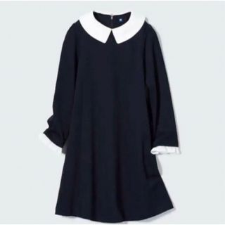 ユニクロ(UNIQLO)のユニクロ　オケージョンワンピース　160(ワンピース)