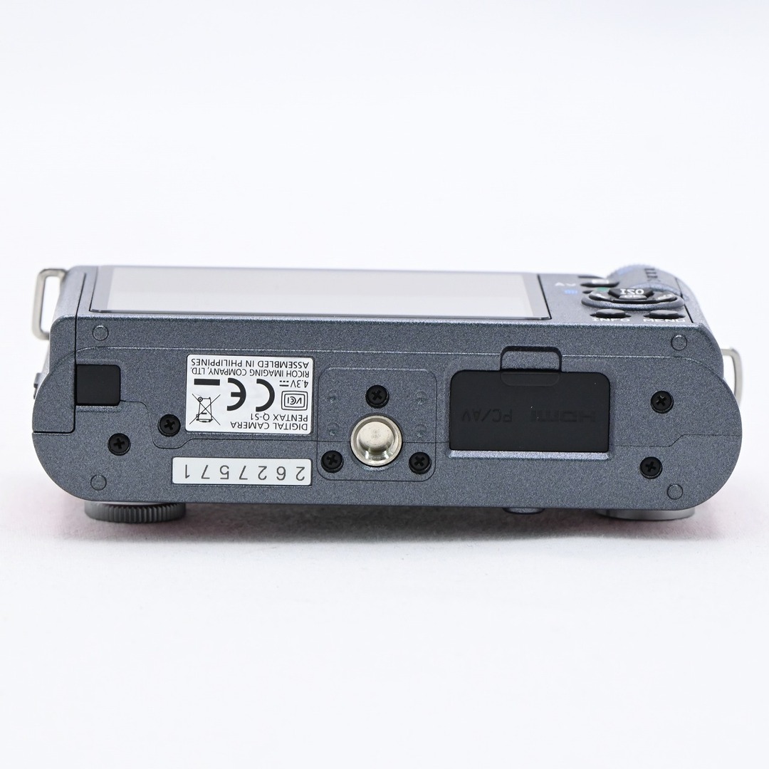 PENTAX Q-S1 ズームレンズキット ガンメタル×カーマインレッド スマホ/家電/カメラのカメラ(ミラーレス一眼)の商品写真