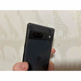 グーグルピクセル(Google Pixel)のGoogle pixel7a 本体　チャコール　128GB SIMフリー　訳あり(携帯電話本体)