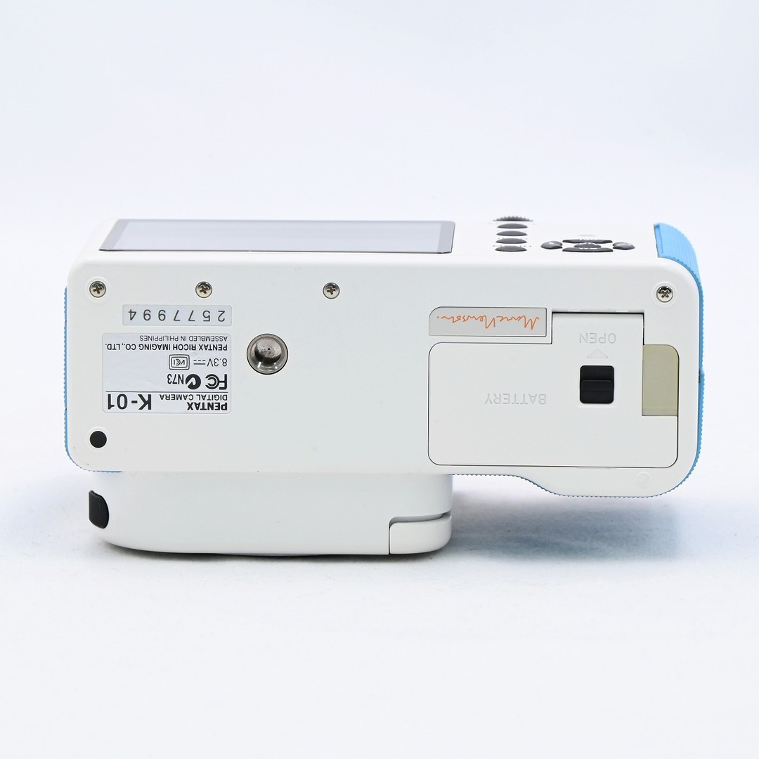 PENTAX - PENTAX K-01 ボディ ホワイト×ブルーの通販 by PENTAX - PENTAX K-01 ボディ ホワイト×ブルーの通販 by