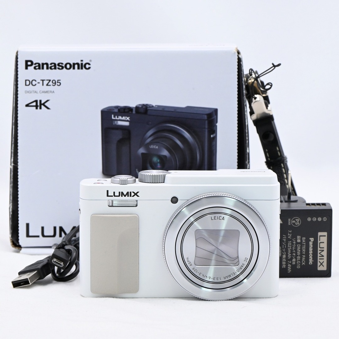 Panasonic - Panasonic LUMIX DC-TZ95-W ホワイトの通販 by Panasonic - Panasonic LUMIX DC-TZ95-W ホワイトの通販 by