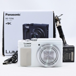パナソニック(Panasonic)のPanasonic LUMIX DC-TZ95-W ホワイト(コンパクトデジタルカメラ)