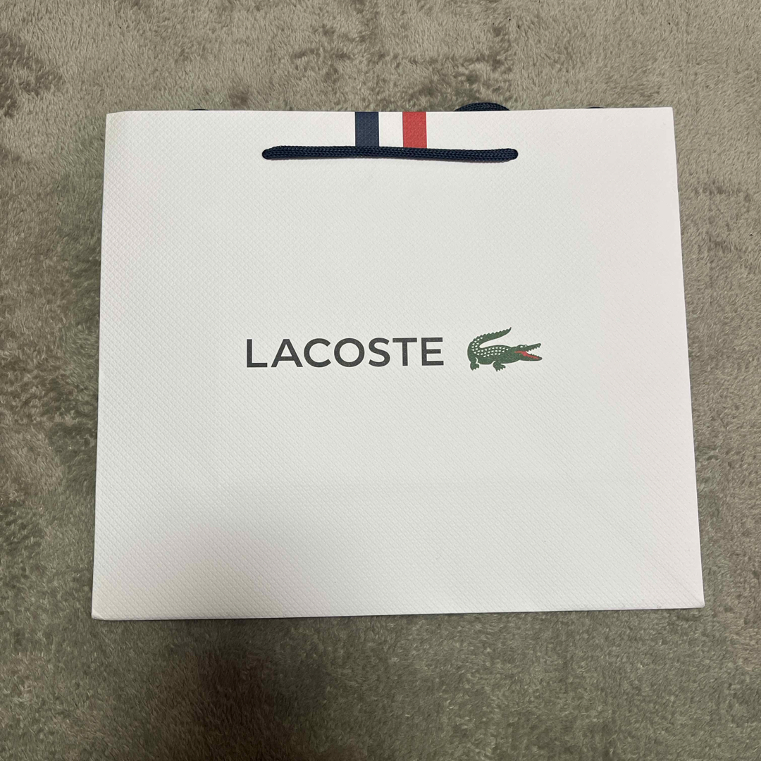 LACOSTE(ラコステ)のラコステ　紙袋 レディースのバッグ(ショップ袋)の商品写真