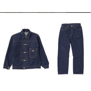 テンダーロイン(TENDERLOIN)のSubculture C01 COWBOYJACKET/ PANTS セット(Gジャン/デニムジャケット)