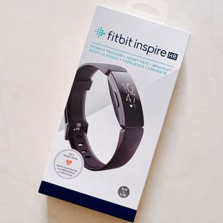 グーグル(Google)のfitbit inspire HR 【新品未開封】 フィットビット BLACK(その他)